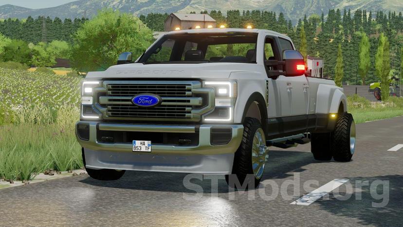 Mod Ford F350 Platinum 2022 addon