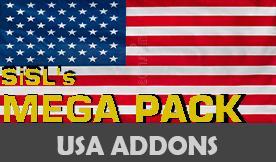 SiSL’s Mega Pack USA Addons addon