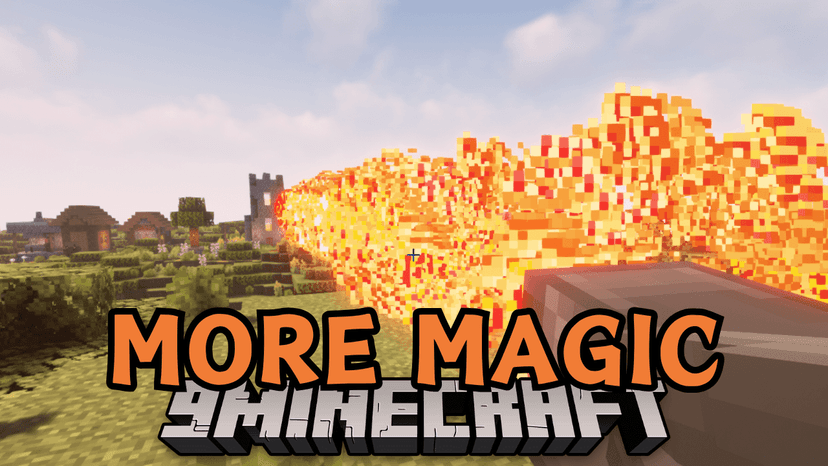 More Magic Mod (1.20.1) - Plunge into the world of mystical elements and epic quests! addon