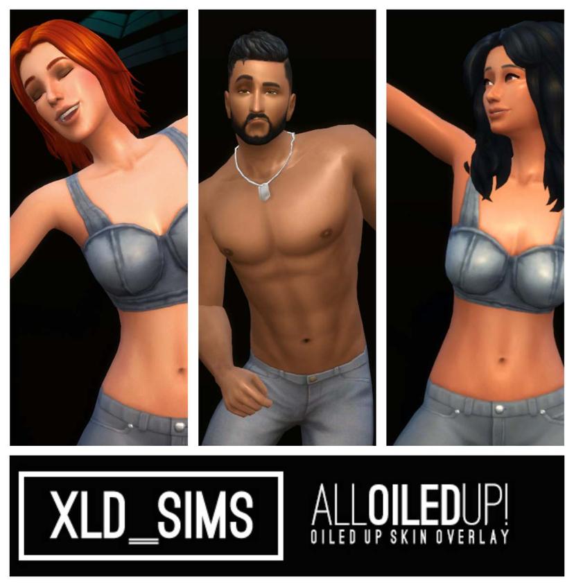 Skin gloss "All Oiled Up!" addon