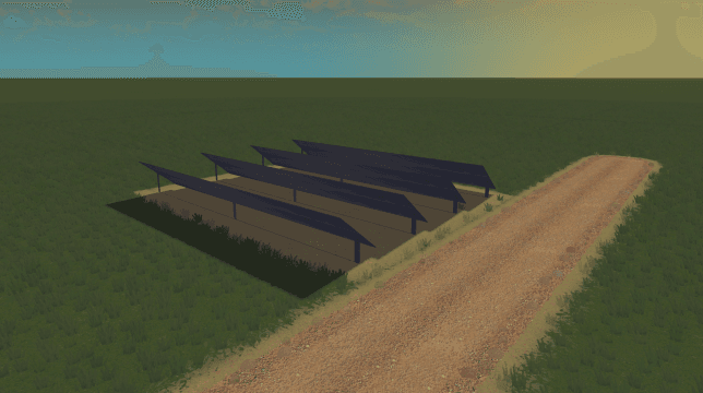 4x4W Solar Photovoltaic Park addon