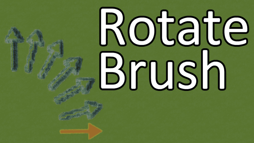 Rotate the brush addon