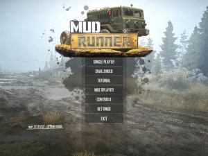 Menu header "Maz-535" for Spintires: MudRunner (v07.11.17)/Mod addon