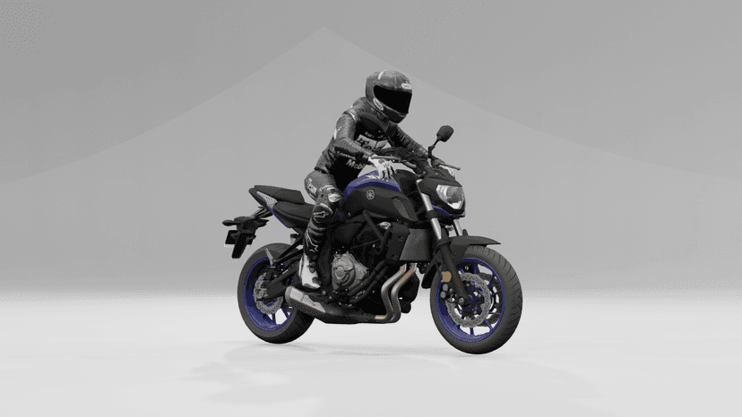 Yamaha MT-07 мод addon