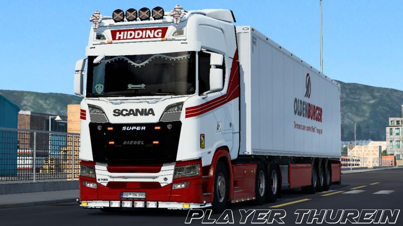 SCANIA SKIN C9 V1.0 addon