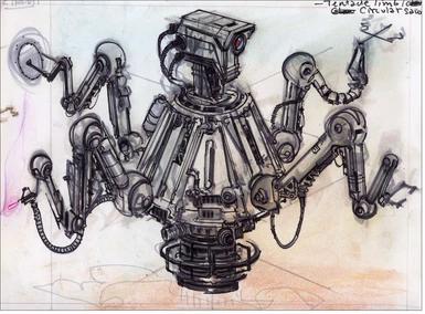 Concept art for Fallout 3 Mr. Handy 2 (MODDERS RESOURCE)/Mod addon
