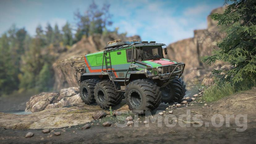 Burlak 6x6 “Nomad” Mod addon