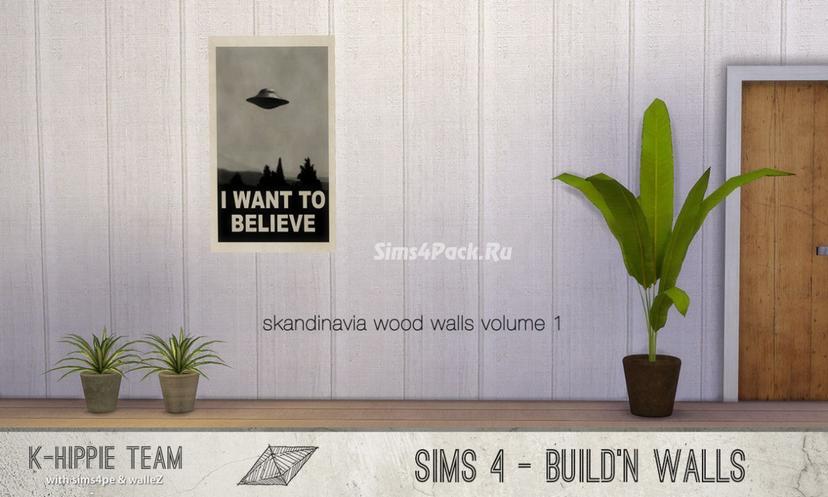 Scandinavian wooden walls volume 1 addon