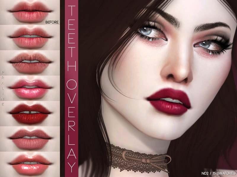 Зубы "Teeth Overlay N02" addon