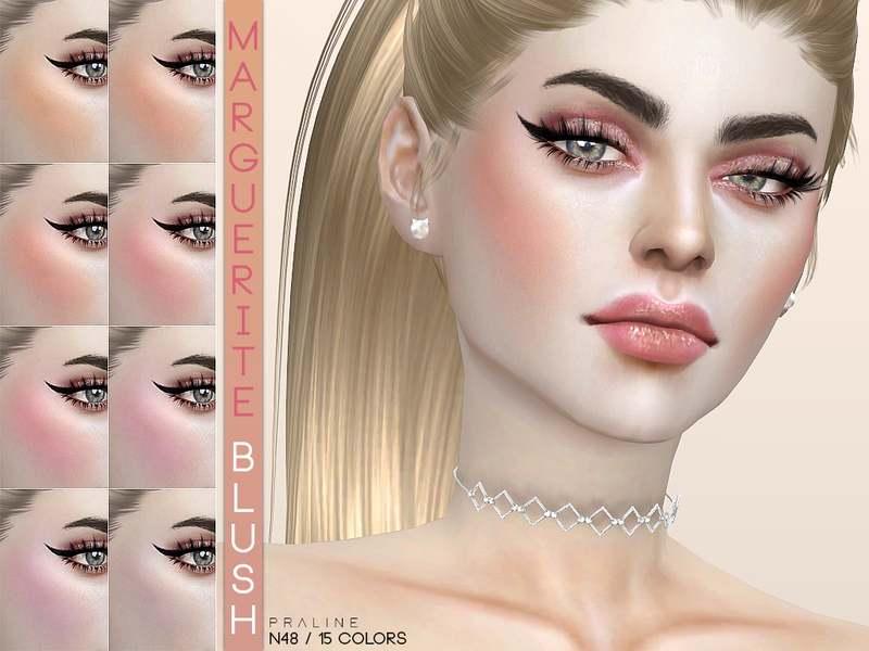 Румяна "Marguerite Blush N48" addon