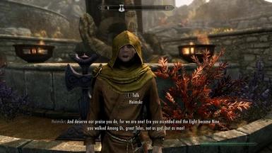 The sound of dialogue is within us. addon