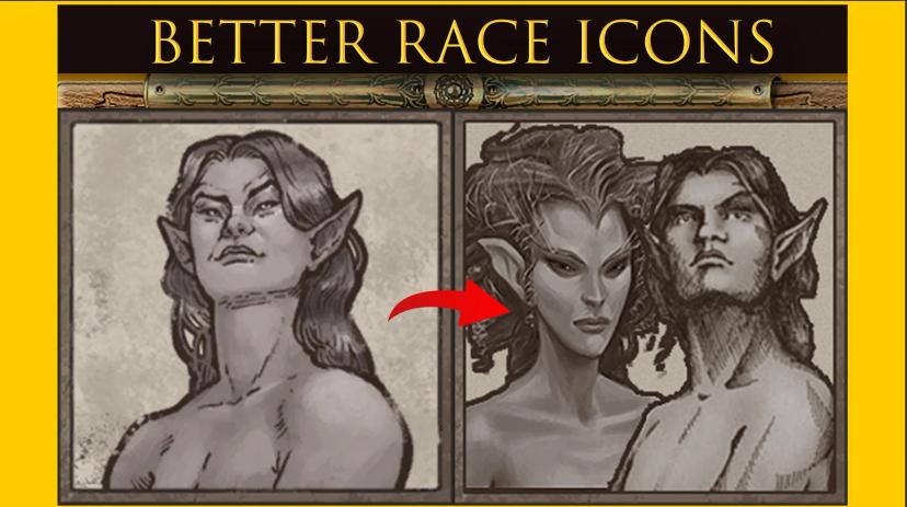 Improved racing icons addon