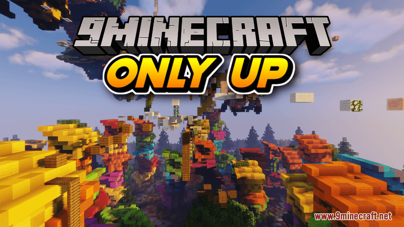 Карта Only Up (1.20.4, 1.19.4) - Only Way Is Up addon