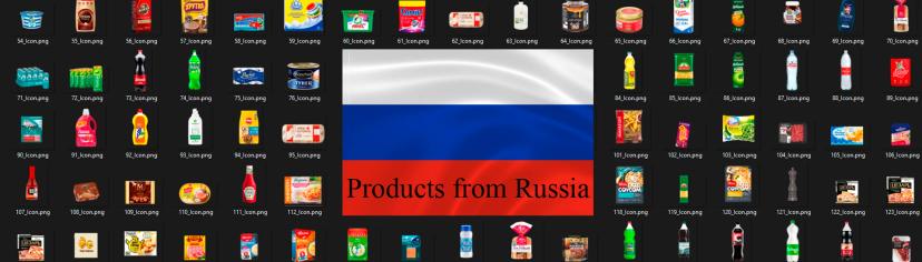 Products from Russia by Fioria - SEE PUBLICATIONS AND LINK TO THE NEW VERSION addon