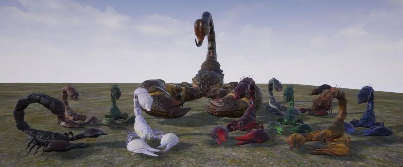 From spiders to scorpions addon