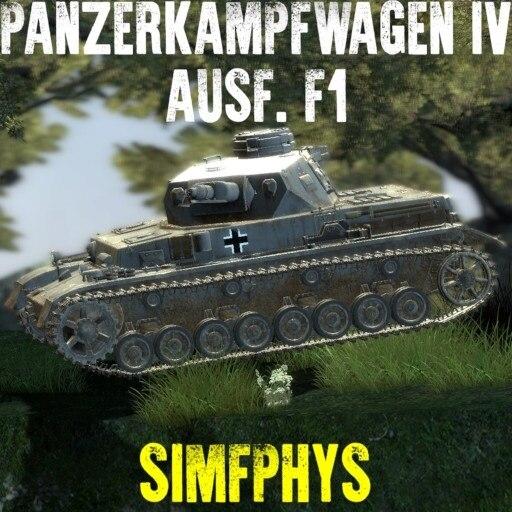 [simfphys] Panzerkampfwagen IV Package addon