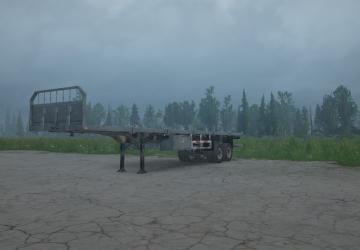 Semi-trailer version 1 for Spintires: MudRunner (v25.02.21)/Mod addon