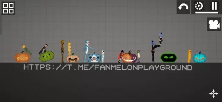 Pumpkin mod for Melon Playground mod addon
