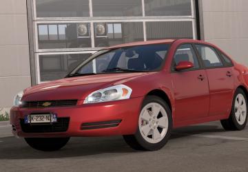Мод для American Truck Simulator Chevrolet Impala 2006 версии 1.0 (v1.50.x)... addon