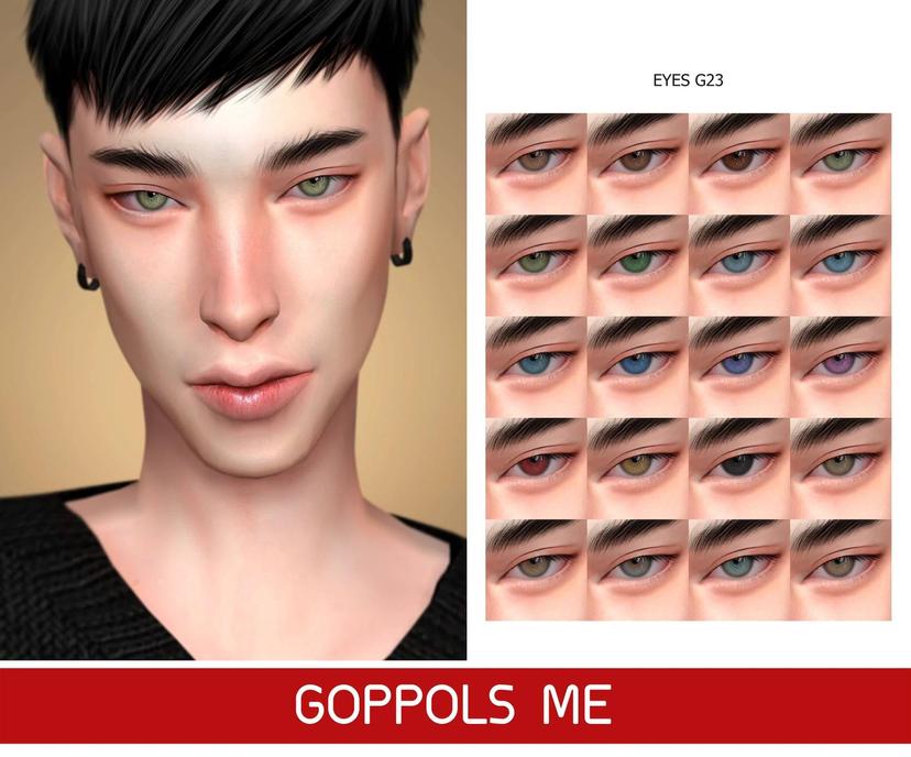 Lenses "Eyes G23" addon