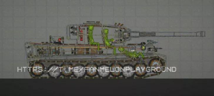 Tiger 1 Tank (1944-1946) for Melon Playground addon