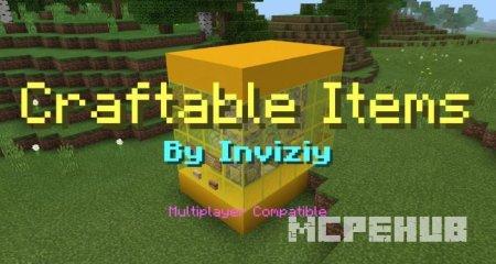 Crafting new items addon