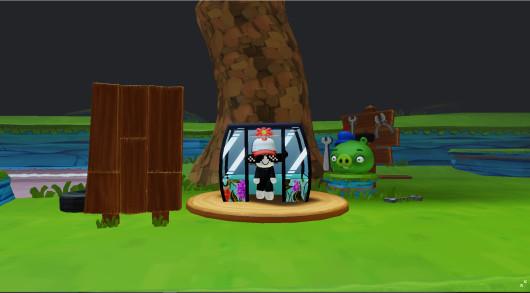 Angry Birds Go menu avatar editor addon