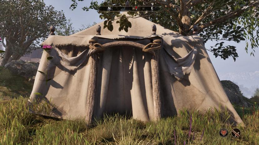 Basic portable tent addon