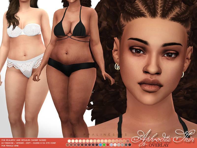 Women's skintone "Aphrodite Skin Overlay" addon