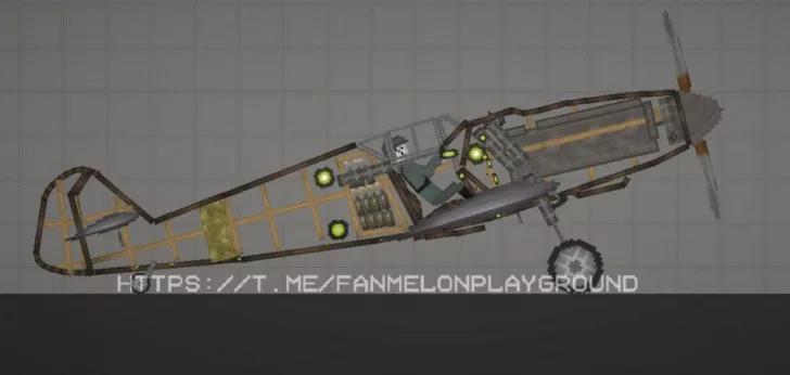 Messerschmitt Bf.109 for Melon Playground mod addon