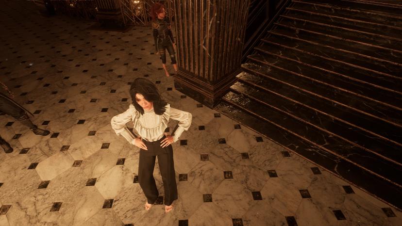 Lune Barefoot Mod - All Costumes - With Cloth Physics addon