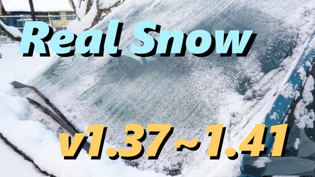 Real snow addon