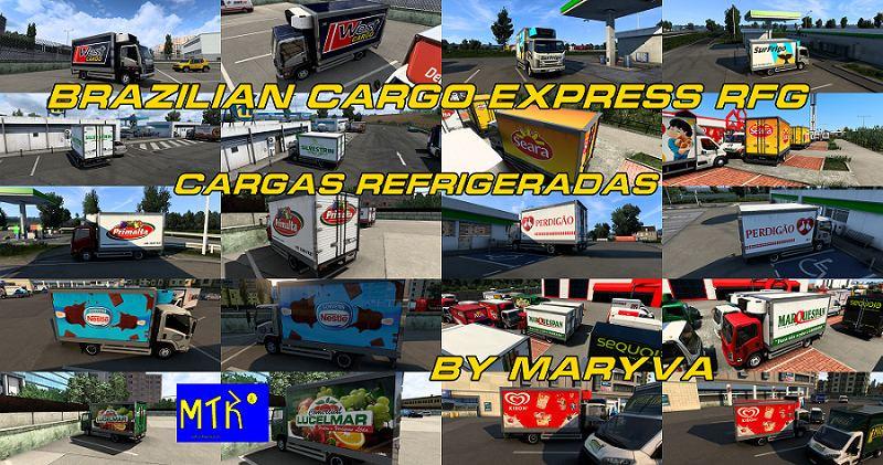Brazilian Freight Express VUC RFG Ai Traffic addon