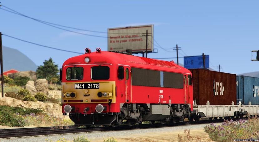 M41 "Rattler" Hungarian Diesel Locomotive [Replace] mod addon