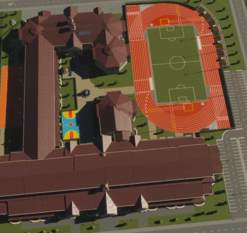 Super elementary school. Asset update v1.0 addon