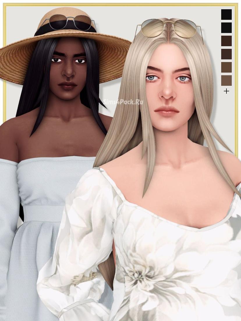 Hairstyles and accessories for Sims "ANGELISTA" addon