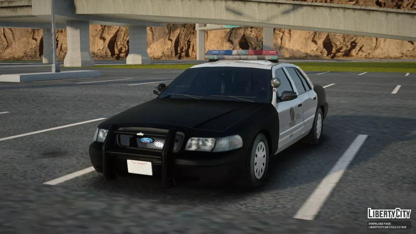Ford Crown Victoria LAPD MX7000 [AVS] mod addon