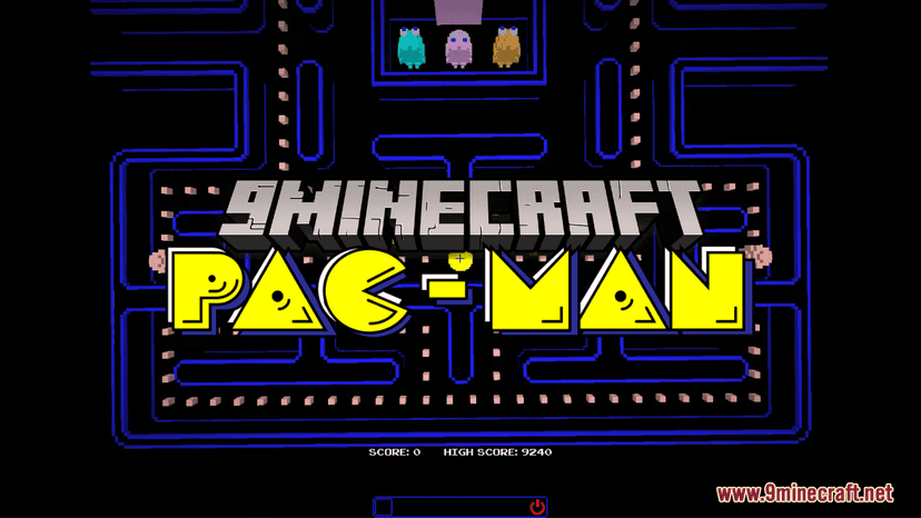 Карты Pacman (1.20.4, 1.19.4) - доступна полная версия игры Pacman addon