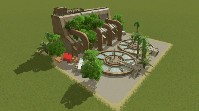 Water Treatment Plant by BumpaNiggl addon