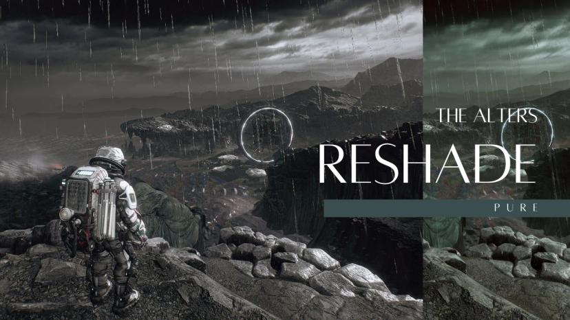 Altera as predefinições do ReShade Pure addon