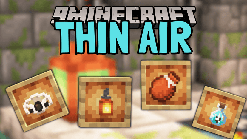 Thin Air Mod (1.20.4) - Survival or suffocation? addon