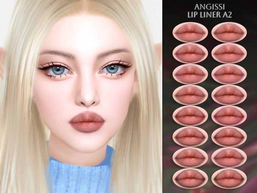 Подводка для губ "Lip liner A2" addon