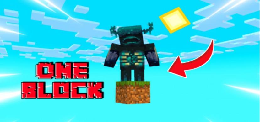 Карта с одним блоком (1.20) - MCPE/Bedrock Skyblock addon