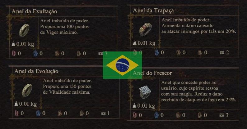 Descriptions of PT BR Clear effects addon