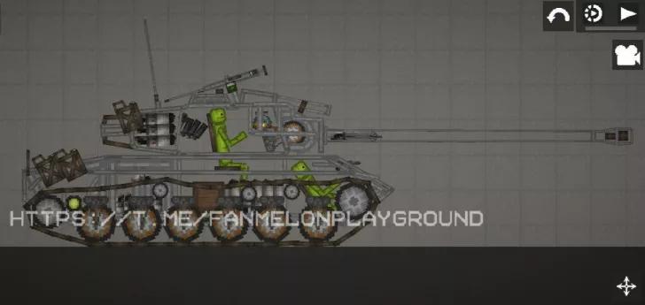 Tank T26E4 Super Pershing for Melon Playground addon
