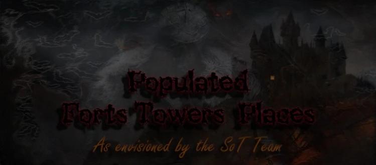 Settlements of tower forts. Remastered edition addon