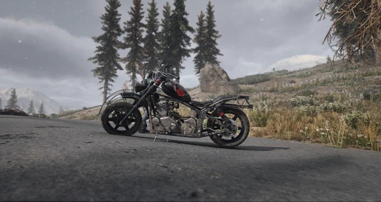 Days Gone "Biker Motorcycle". addon