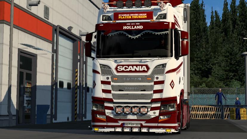 Scania Скин C2 addon