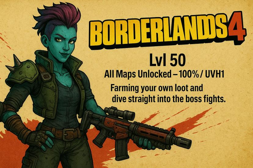 Level 50 Vex Entire Map Unlocked UVH1 Ready to Farm Gear addon