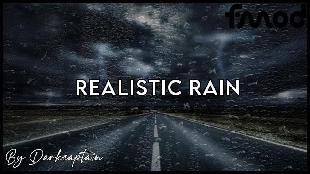 Realistic rain addon